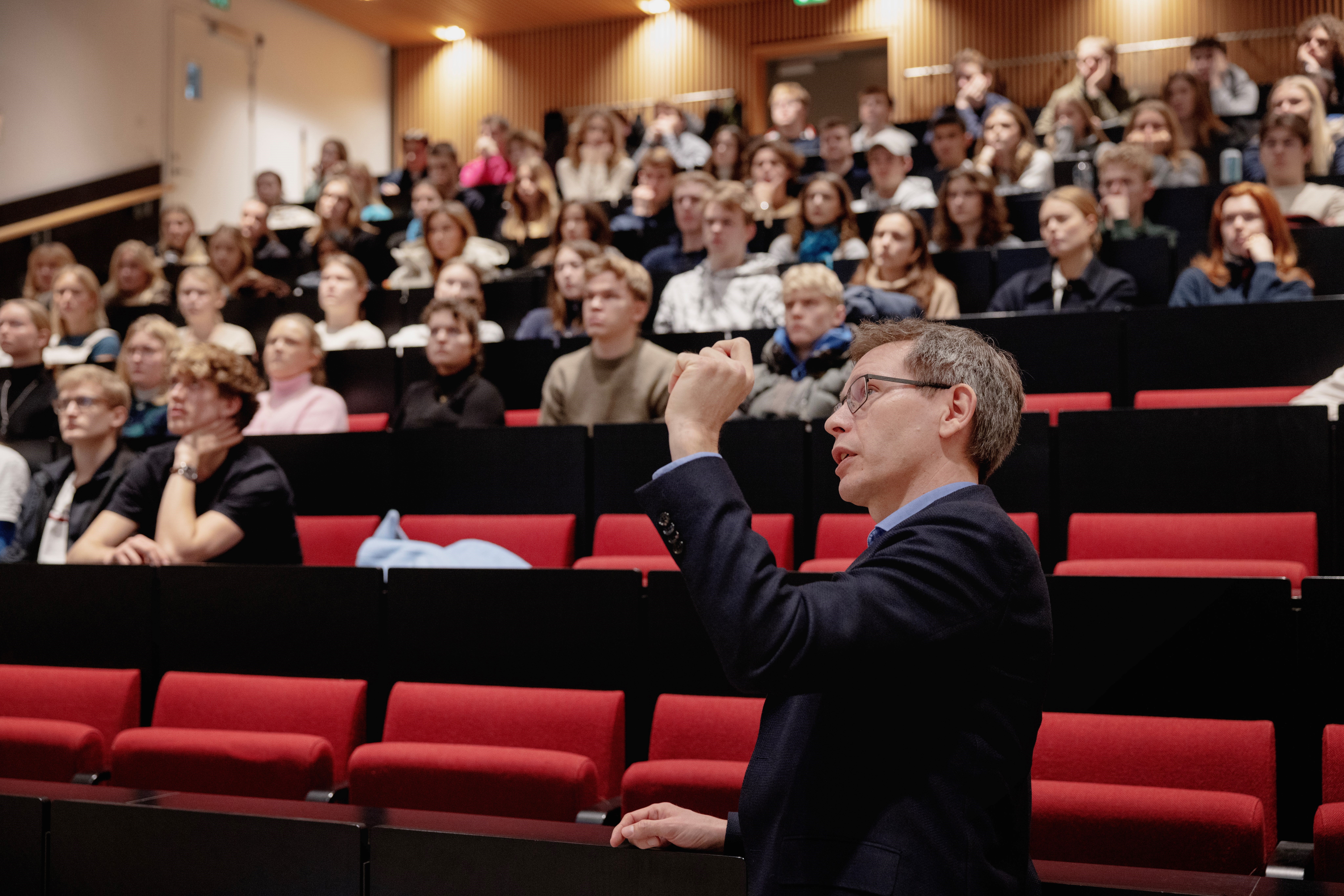 OBS - foto må IKKE bruges fremadrettet, men kun i forbindelse med event på Sorø Akademi. Advokat Kim Bagge på Sorø Akademi som menneskerettighedsambassadør. Foto: Nanna Navntoft